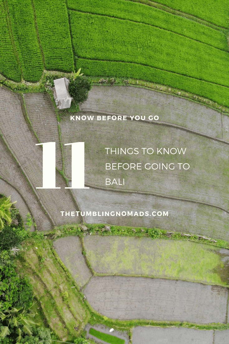 Things To Know Before Traveling To Bali - The Tumbling Nomads