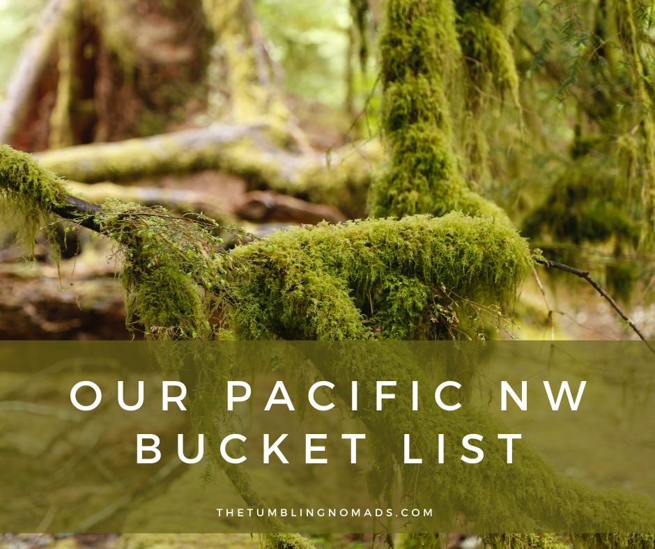 Our PNW Bucket List: Embracing Our New Home